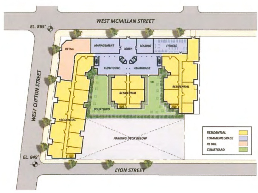 Clifton Heights Development_First Floor Plan