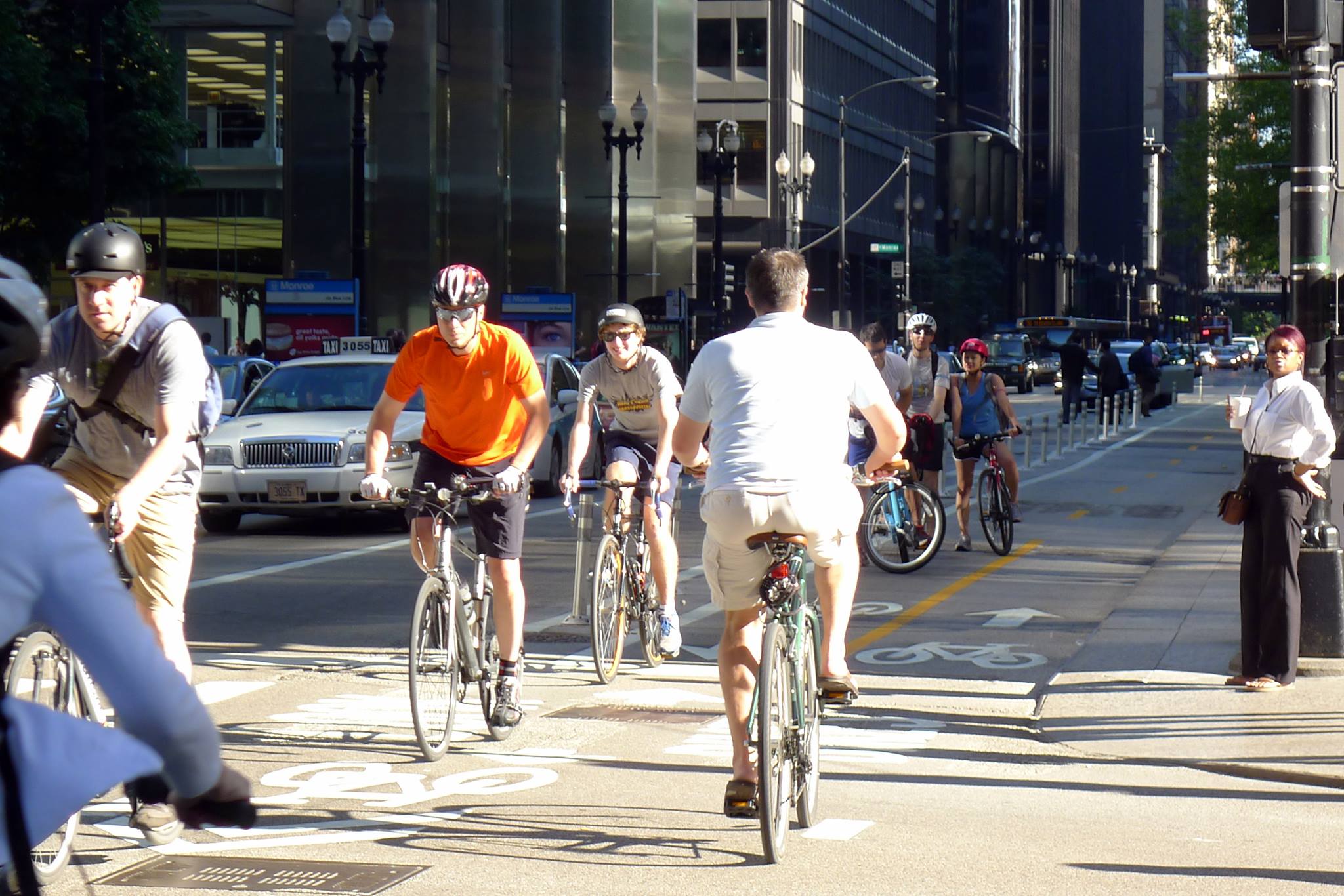 Dearborn Street Two-Way Cycle Track