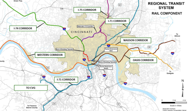 Cincinnati Regional Rail Plan